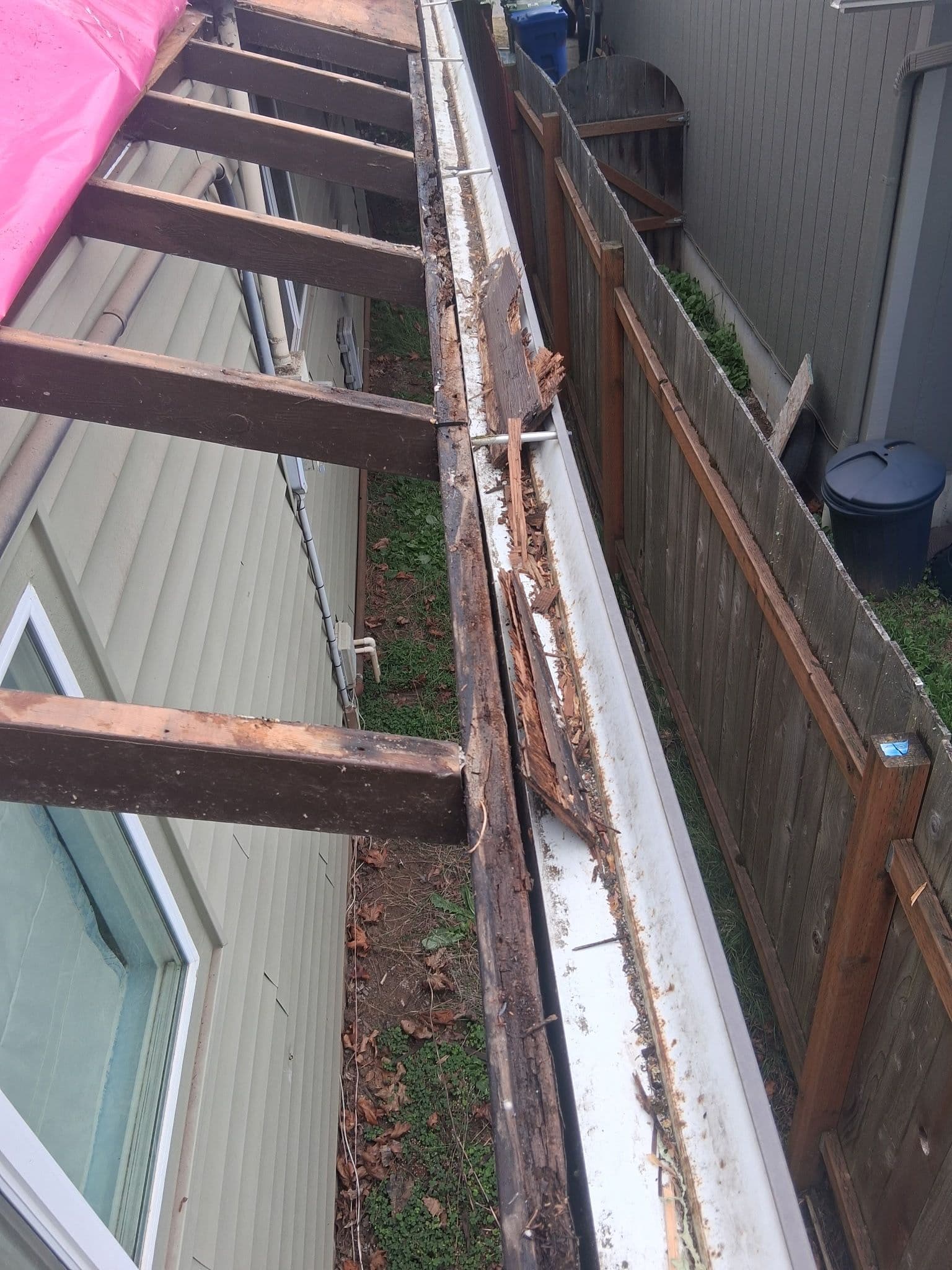 Full Roof Replacement With Rotten Decking and Structural Repairs